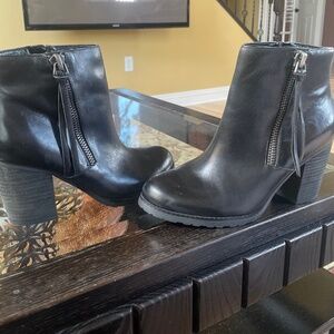 Marc Fisher black ankle boot
